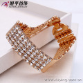 72778 Xuping Nuevos productos joyas pulsera de oro de las mujeres con muchos diamantes de imitación